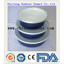 3PCS Enamel Bowl Mixing Bowl